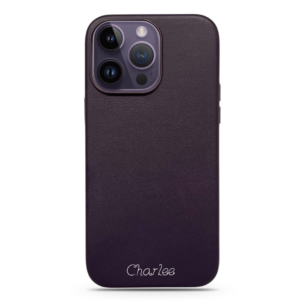 Custom MagSafe Leather Case