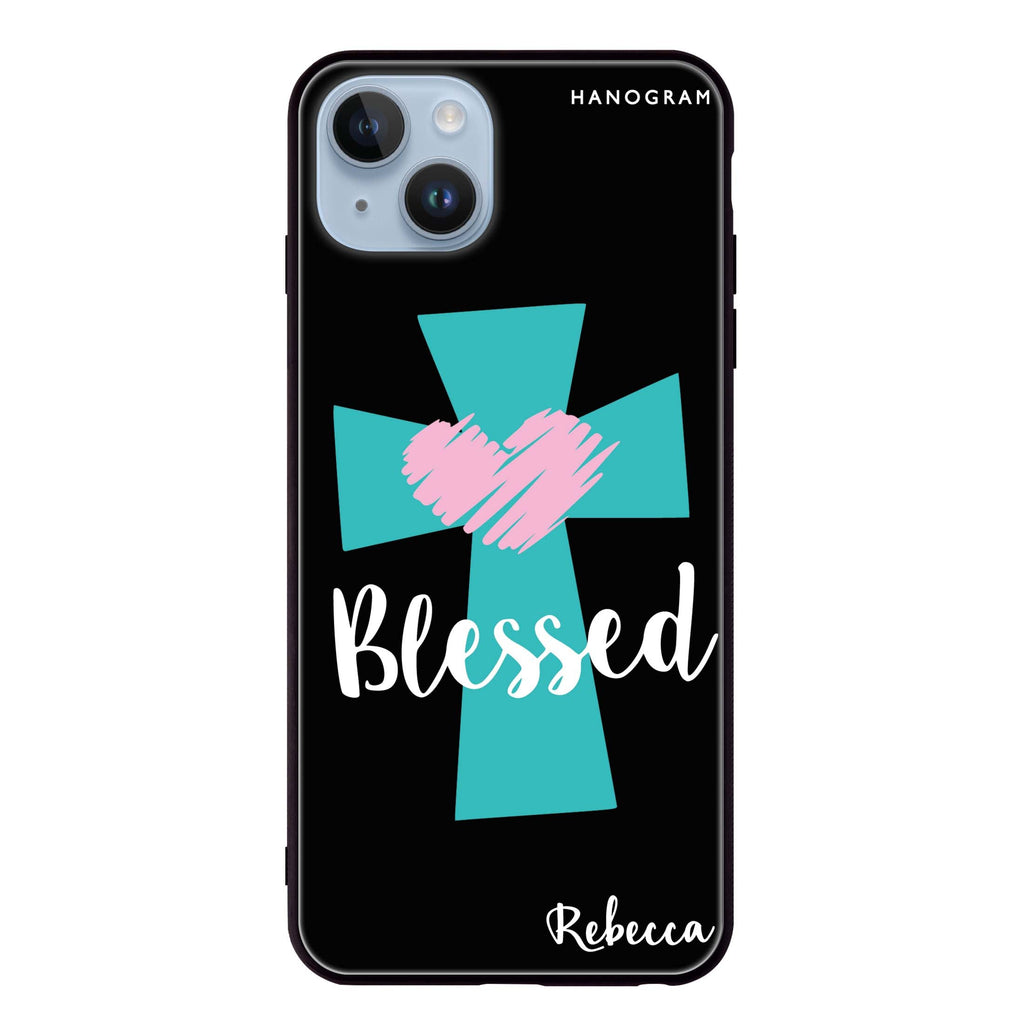Blessed iPhone 14 Plus Glass Case