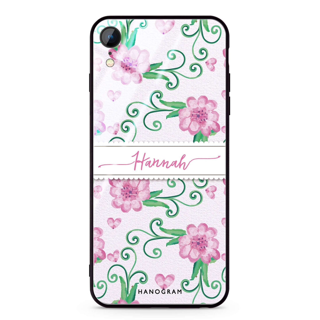 The Dancing Flower iPhone XR Glass Case