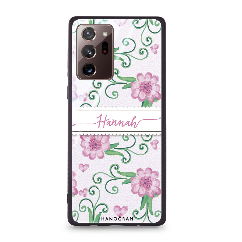 The Dancing Flower Samsung Note 20 Ultra Glass Case