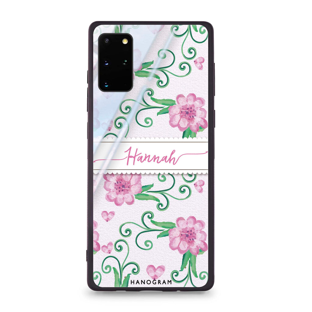 The Dancing Flower Samsung S20 Plus Glass Case