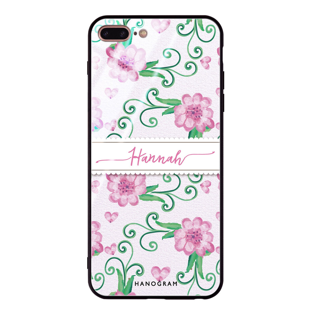 The Dancing Flower iPhone 8 Plus Glass Case