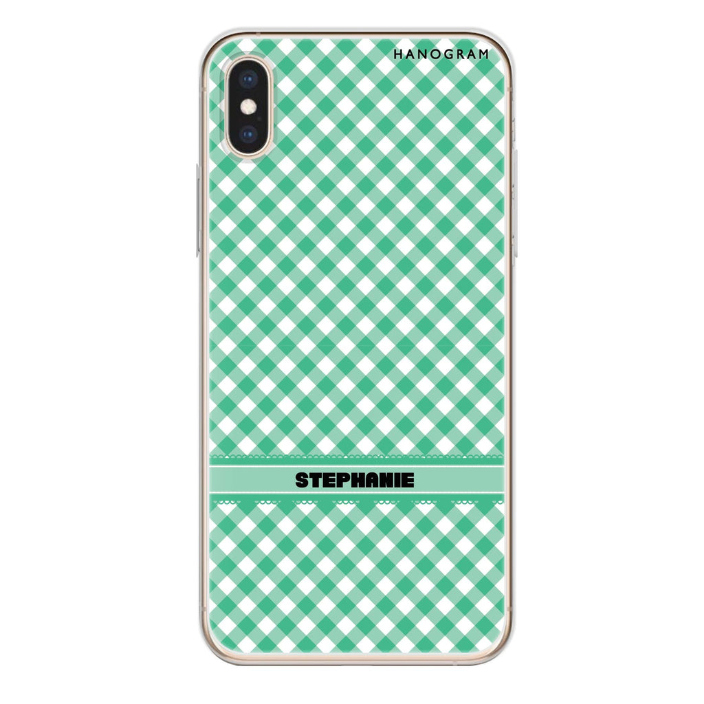 Lovely Green iPhone XS Ultra Clear Case