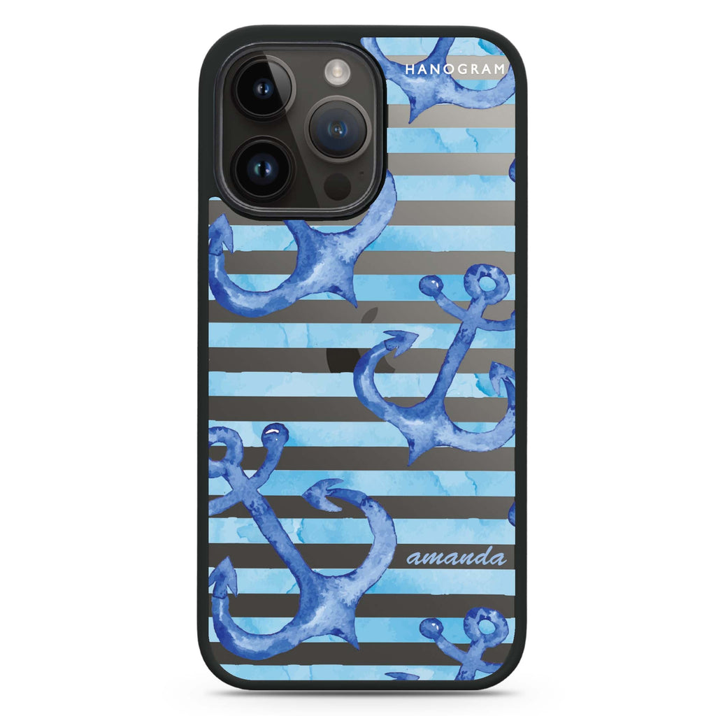 Blue Anchor Impact Guard Bumper Case