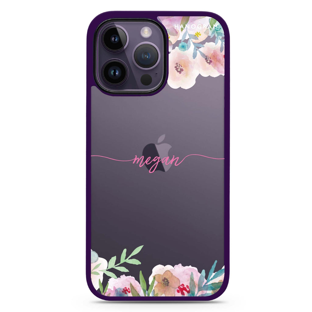 Art of Floral iPhone 13 Pro Impact Guard Bumper Case