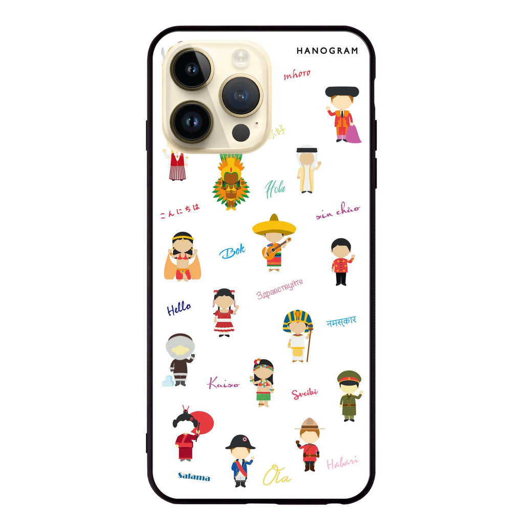 Culture People iPhone 13 Pro Max Glass Case