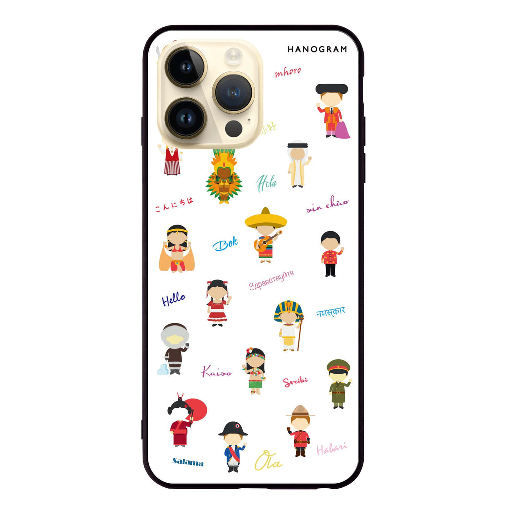 Culture People Glass Case