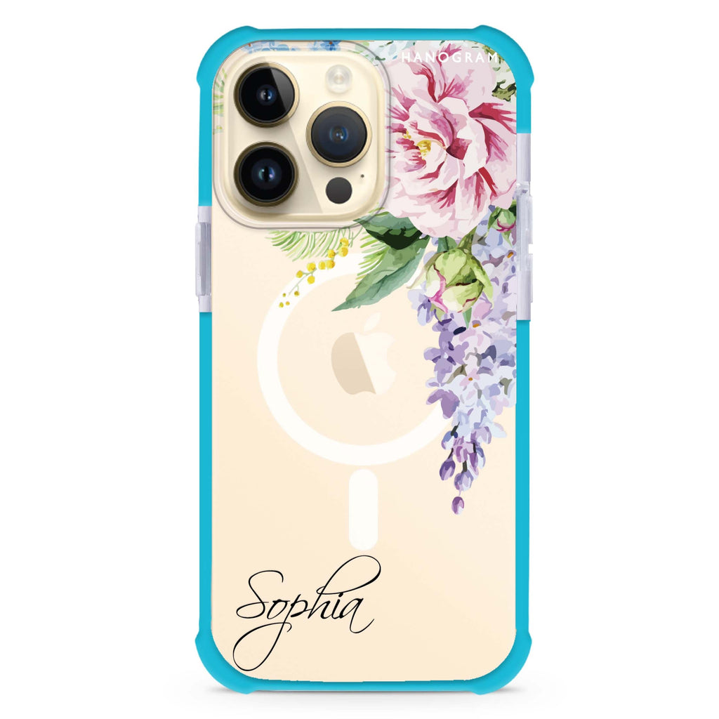Tropical Floral II MagSafe Compatible Ultra Shockproof Case