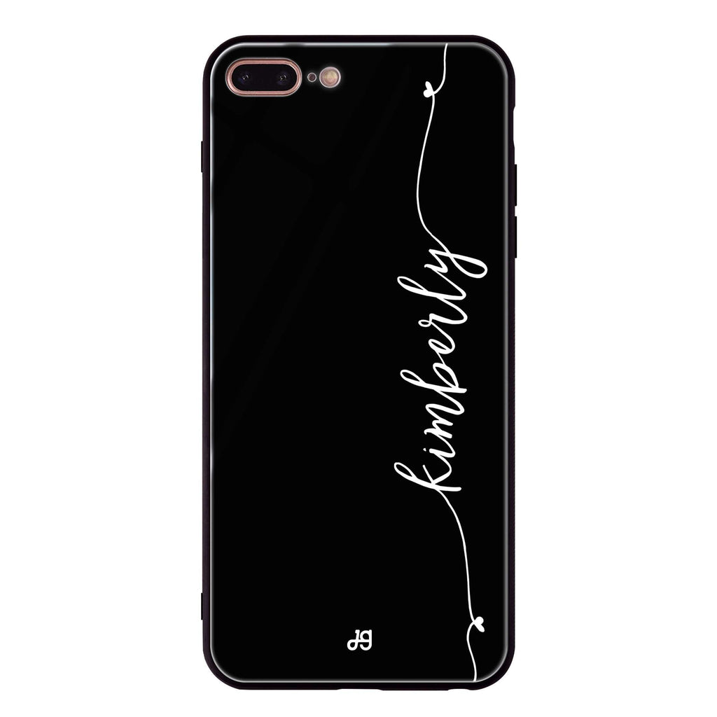 Heart Word iPhone 8 Plus Glass Case