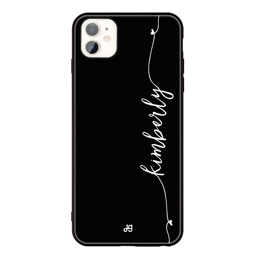 Heart Word iPhone 11 Glass Case