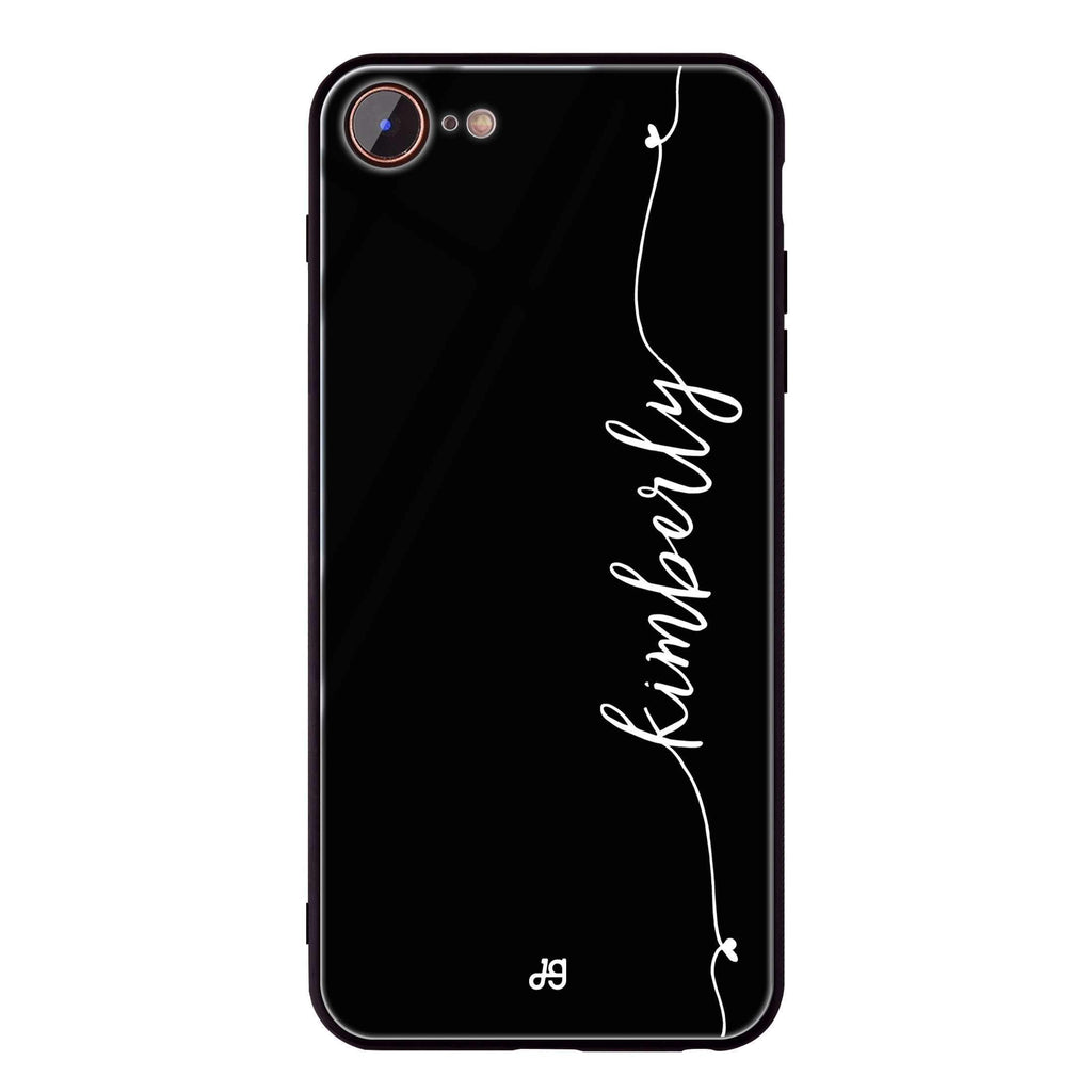 Heart Word iPhone 7 Glass Case