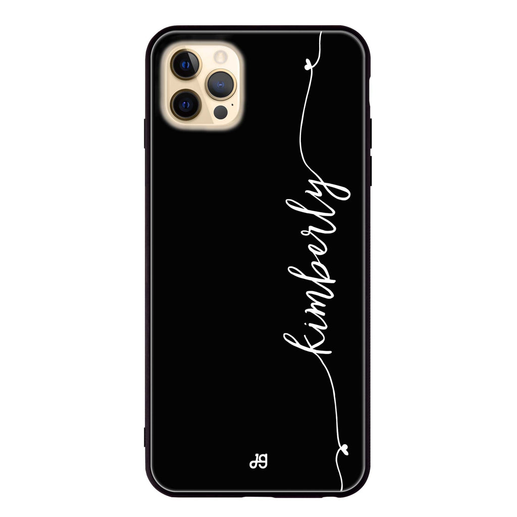 Heart Word iPhone 12 Pro Glass Case