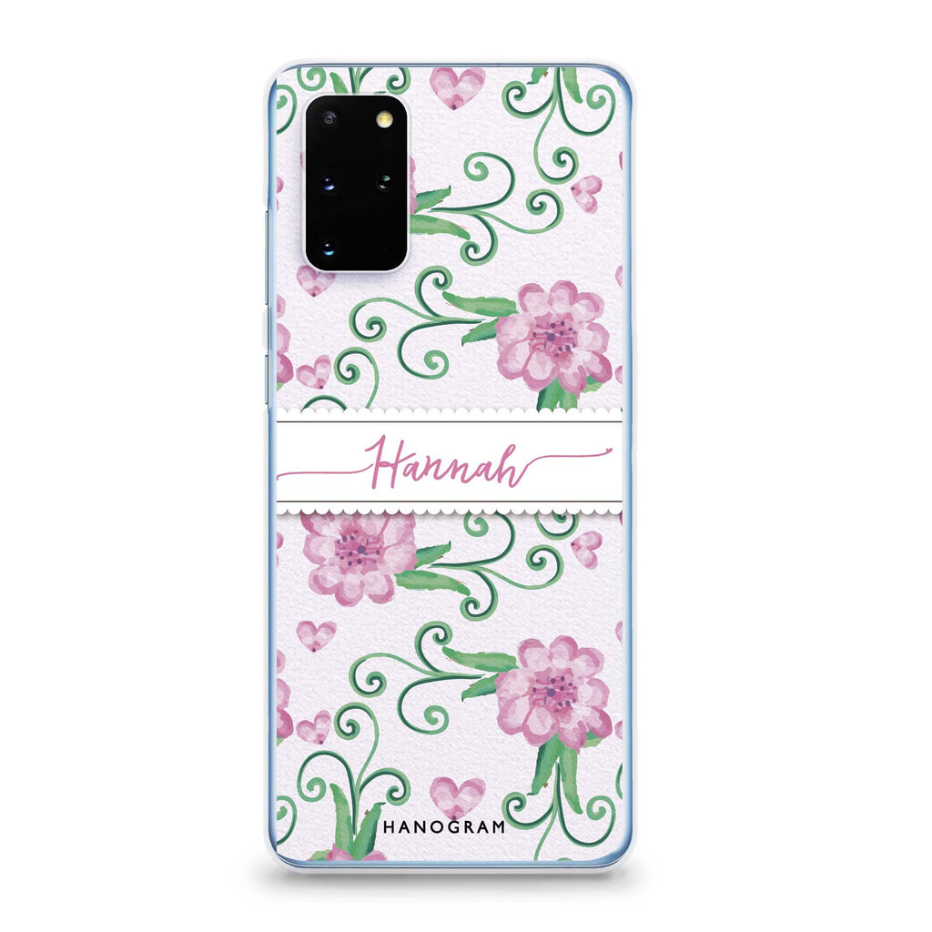 The Dancing Flower Samsung S20 Soft Clear Case