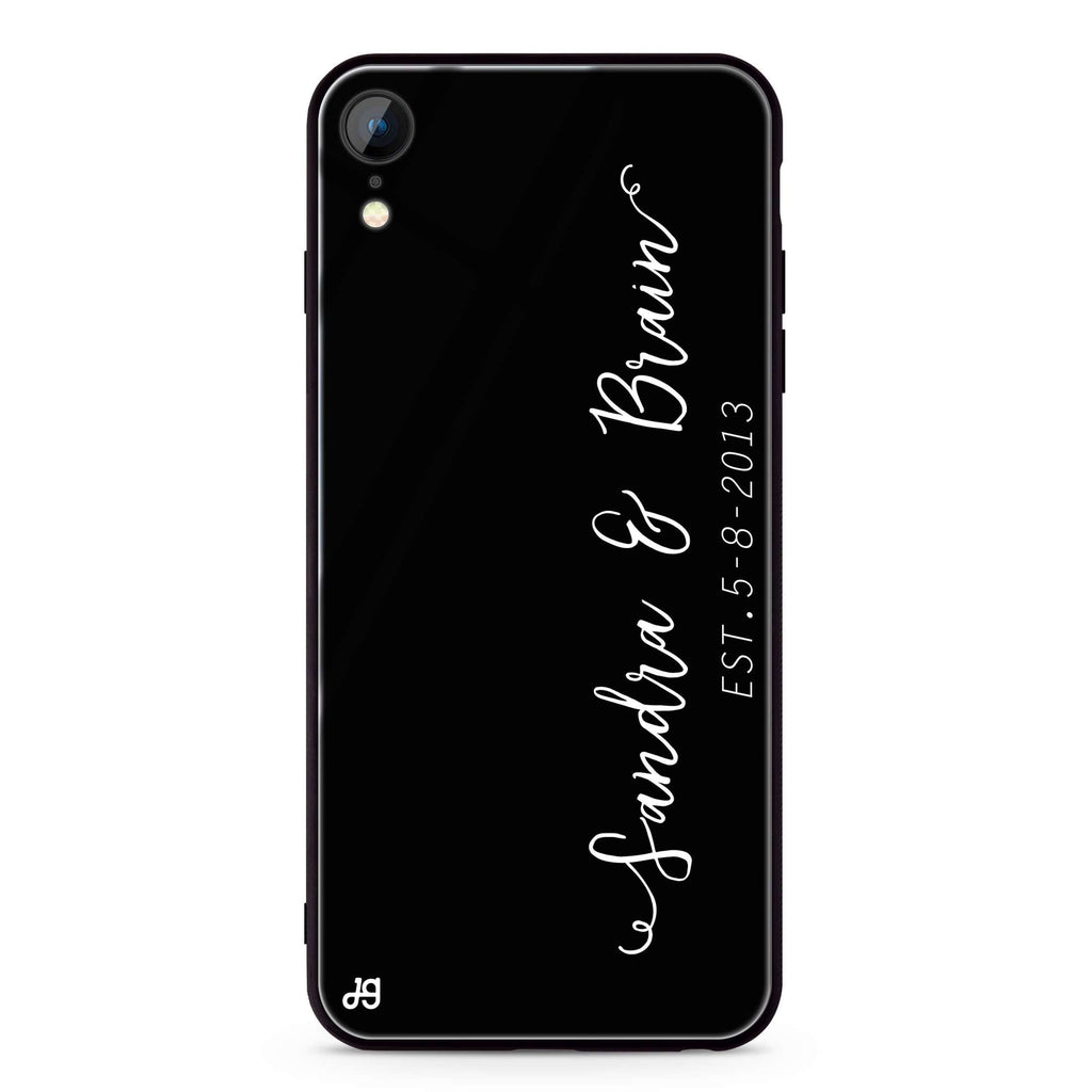 Memory iPhone XR Glass Case