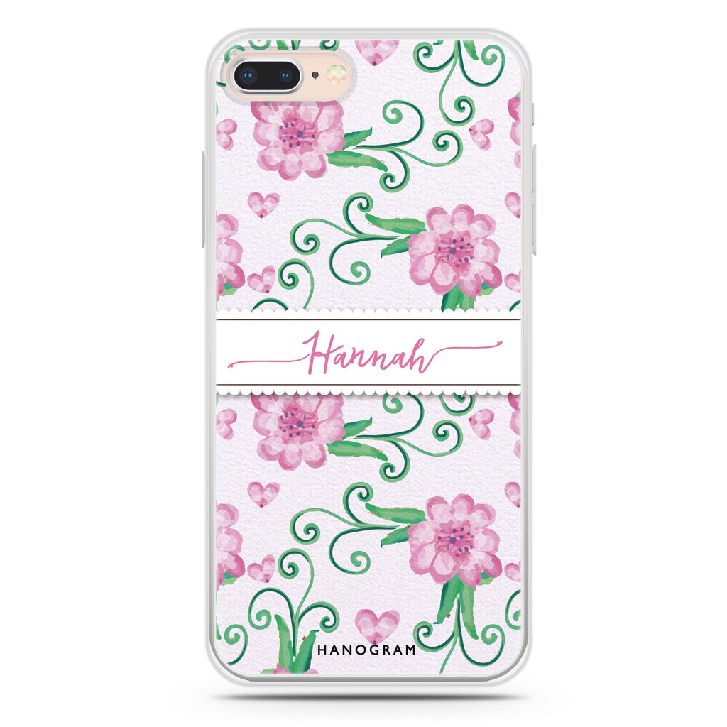 The Dancing Flower iPhone 7 Plus Ultra Clear Case