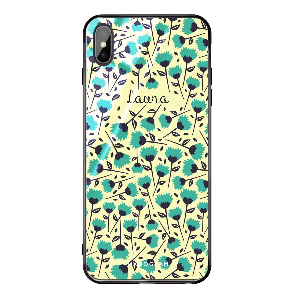 Spring iPhone X Glass Case