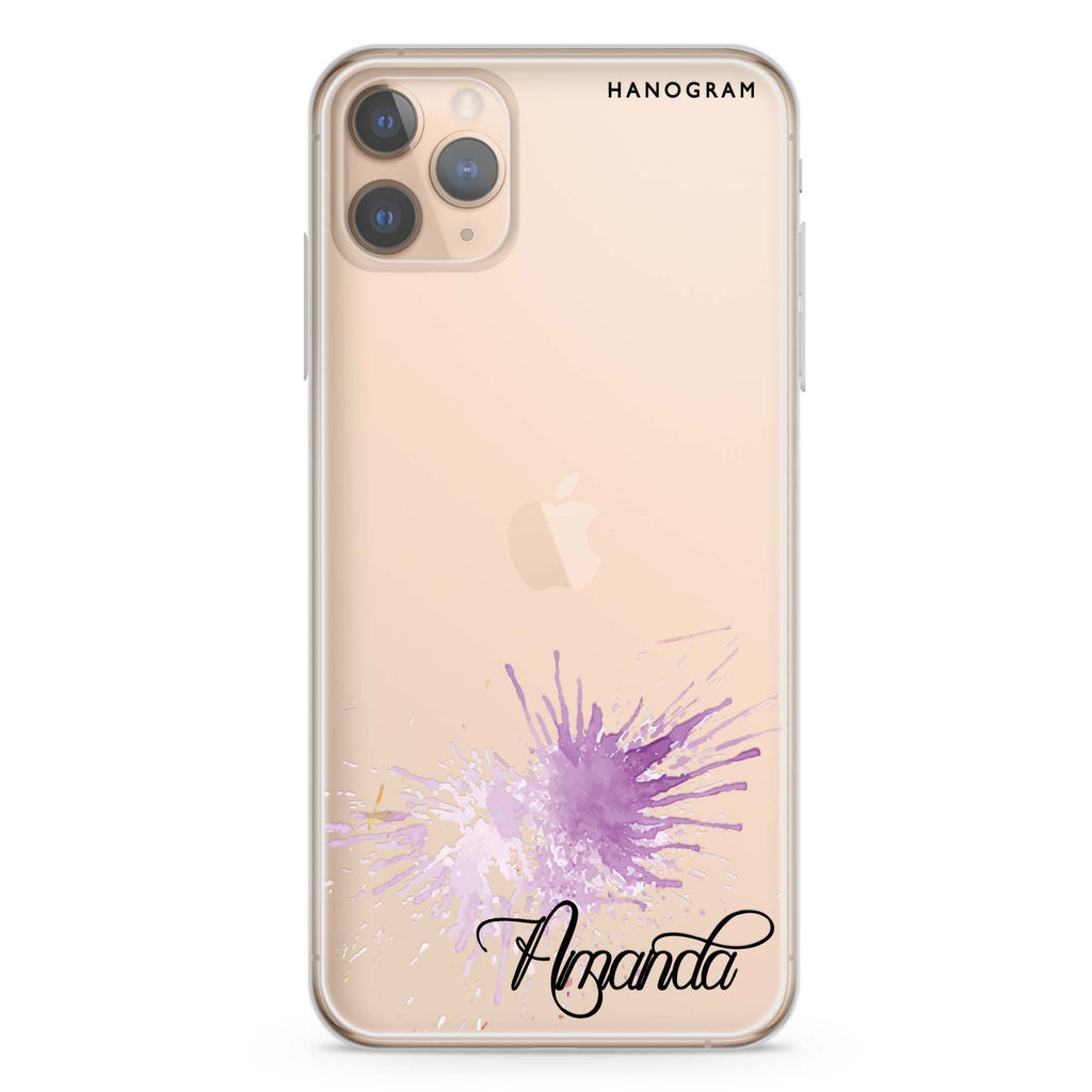 Paint Smash iPhone 11 Pro Max Ultra Clear Case