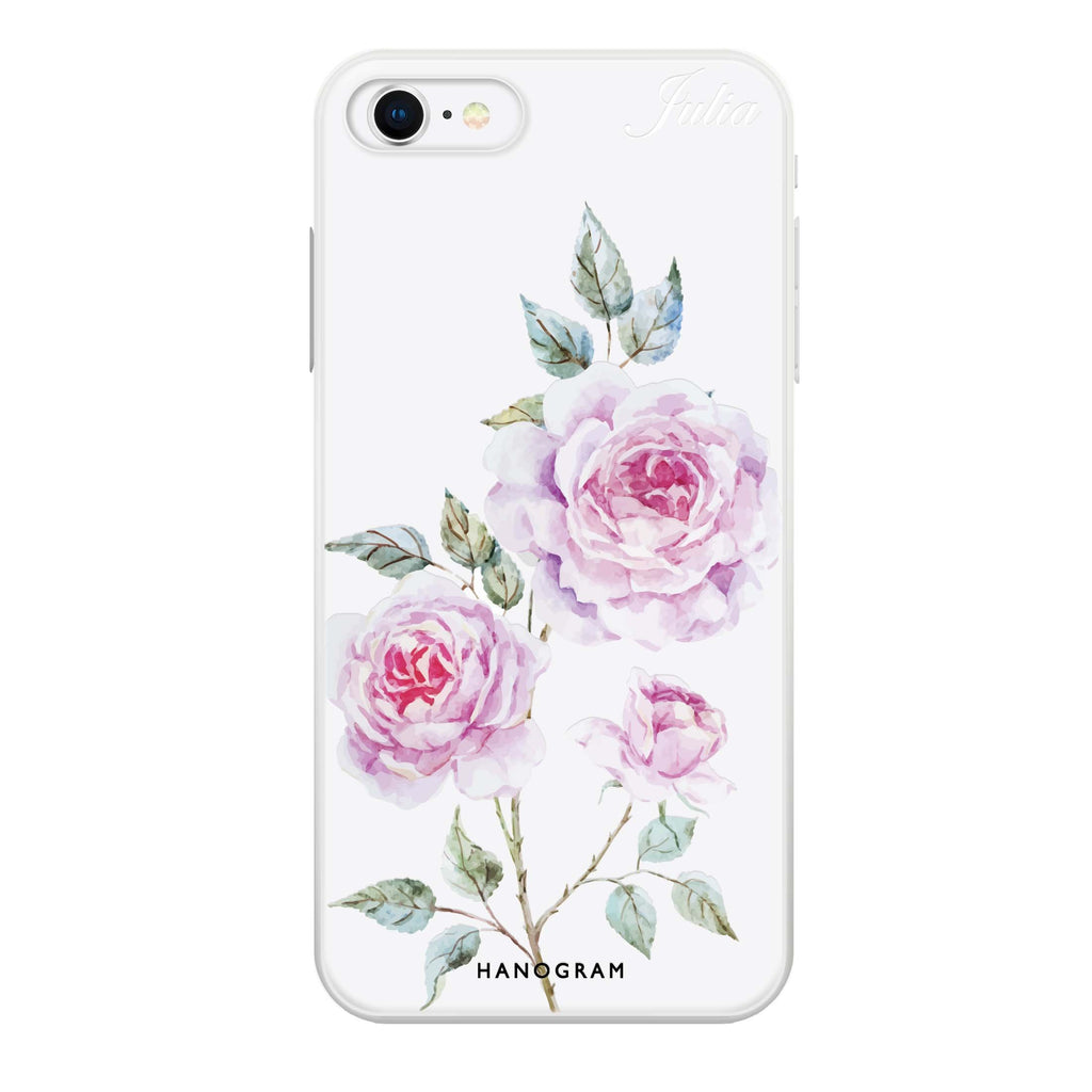 Classic Floral iPhone SE Ultra Clear Case