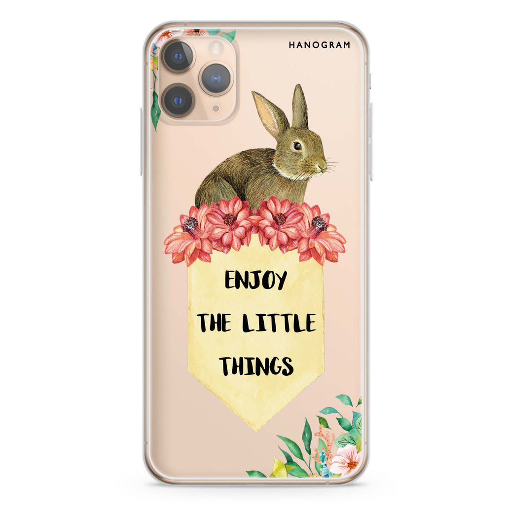 Enjoy the little things iPhone 11 Pro Max Ultra Clear Case