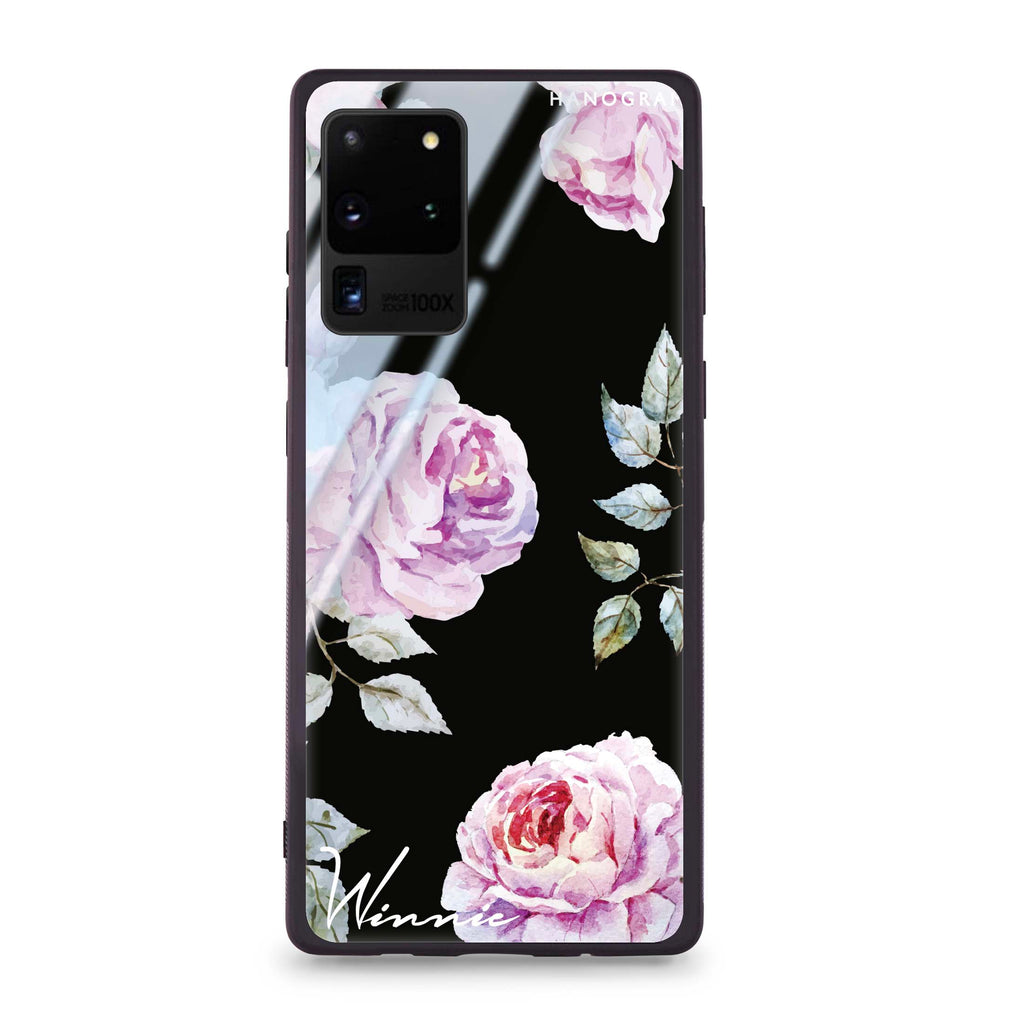 Classic Floral Samsung S20 Ultra Glass Case