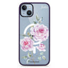 Simple Floral iPhone 14 Plus MagSafe Compatible Impact Guard Bumper Case