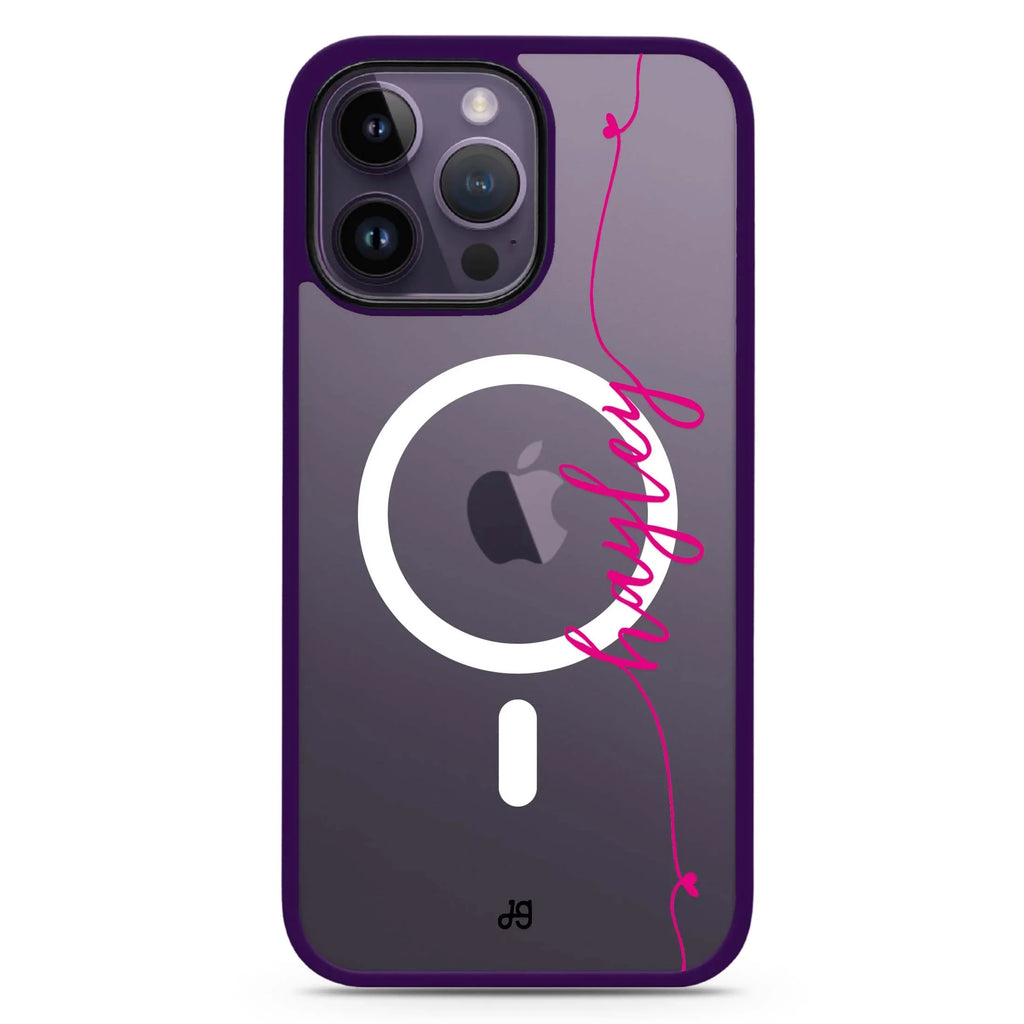 Heart Word MagSafe Compatible Impact Guard Bumper Case