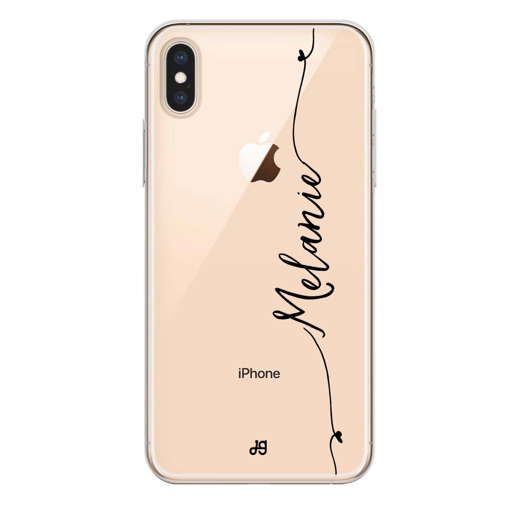 Heart Word iPhone XS Ultra Clear Case
