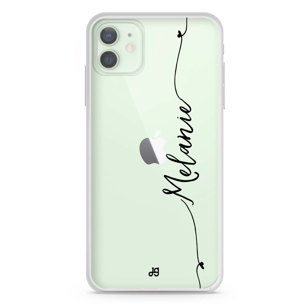 Heart Word iPhone 12 Ultra Clear Case