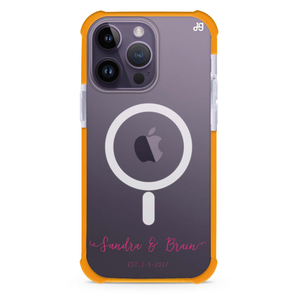 You & Me & Our Date MagSafe Compatible Ultra Shockproof Case