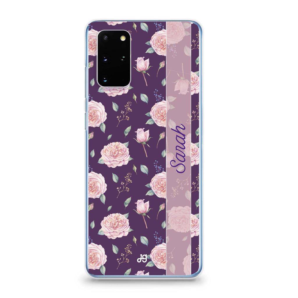Naughty Purple Samsung S20 Soft Clear Case