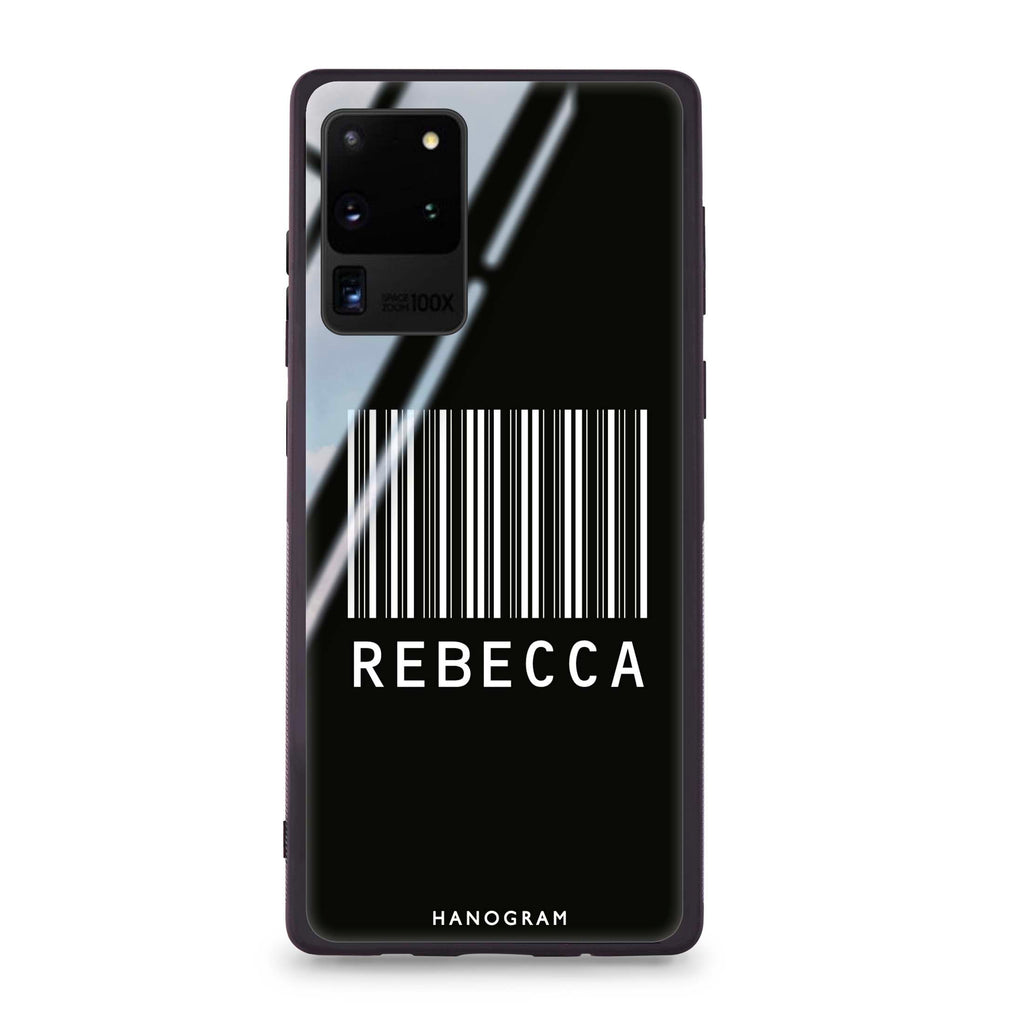 Barcode Samsung S20 Ultra Glass Case