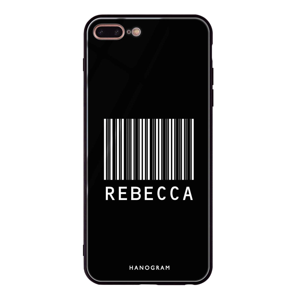 Barcode iPhone 8 Plus Glass Case