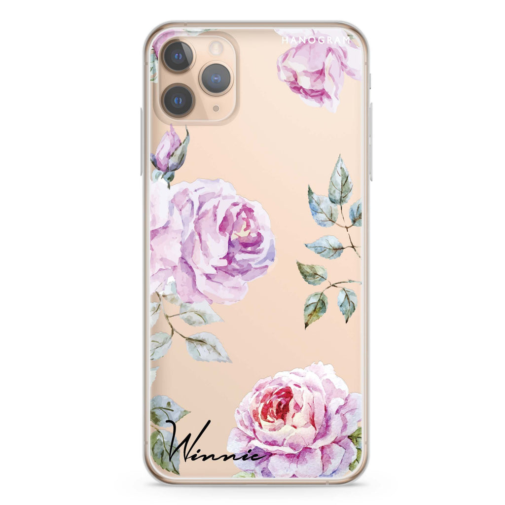 Classic Floral iPhone 11 Pro Max Ultra Clear Case