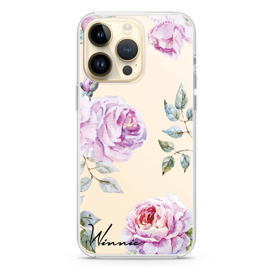 Classic Floral iPhone 13 Pro Max Ultra Clear Case