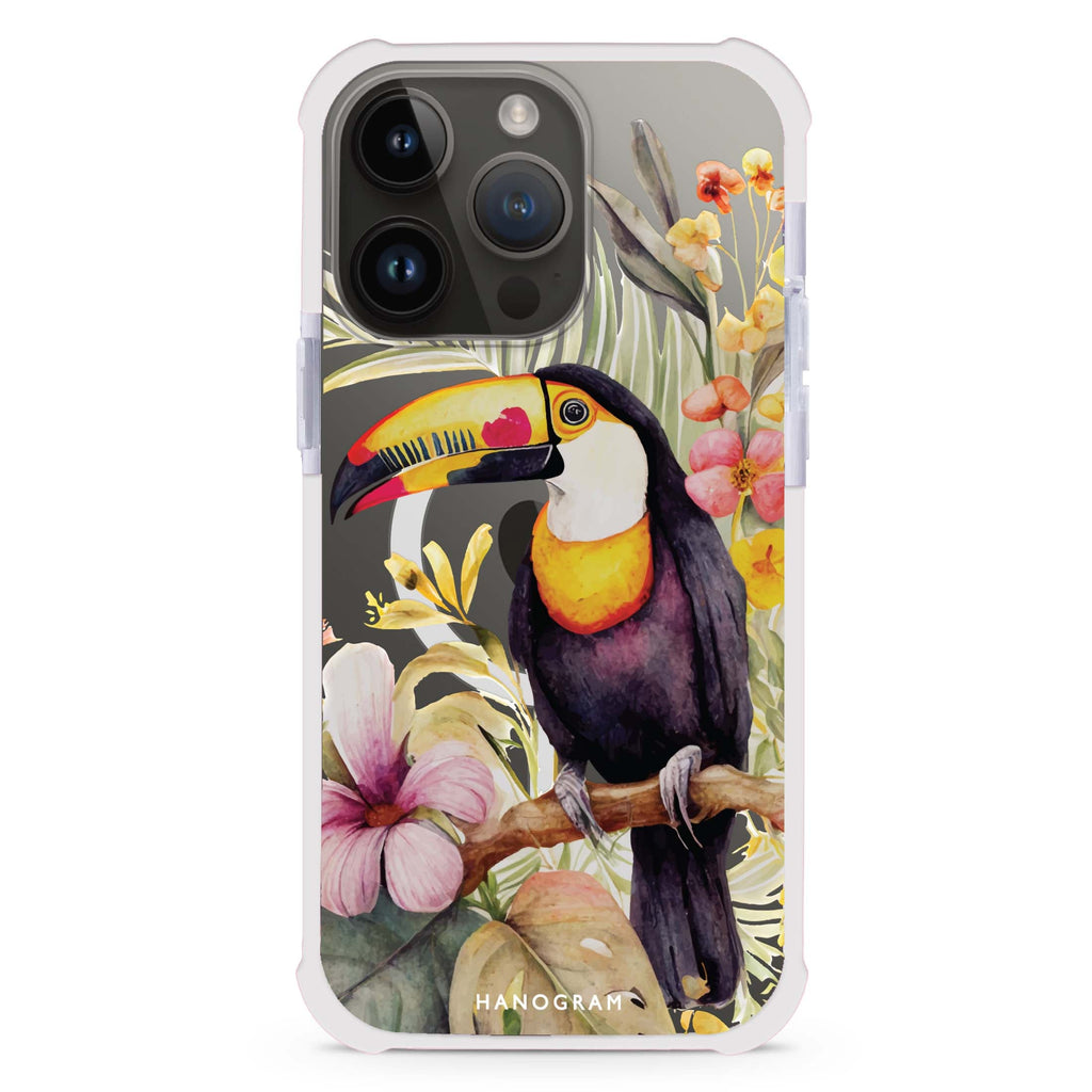 Tropical bird MagSafe Compatible Ultra Shockproof Case
