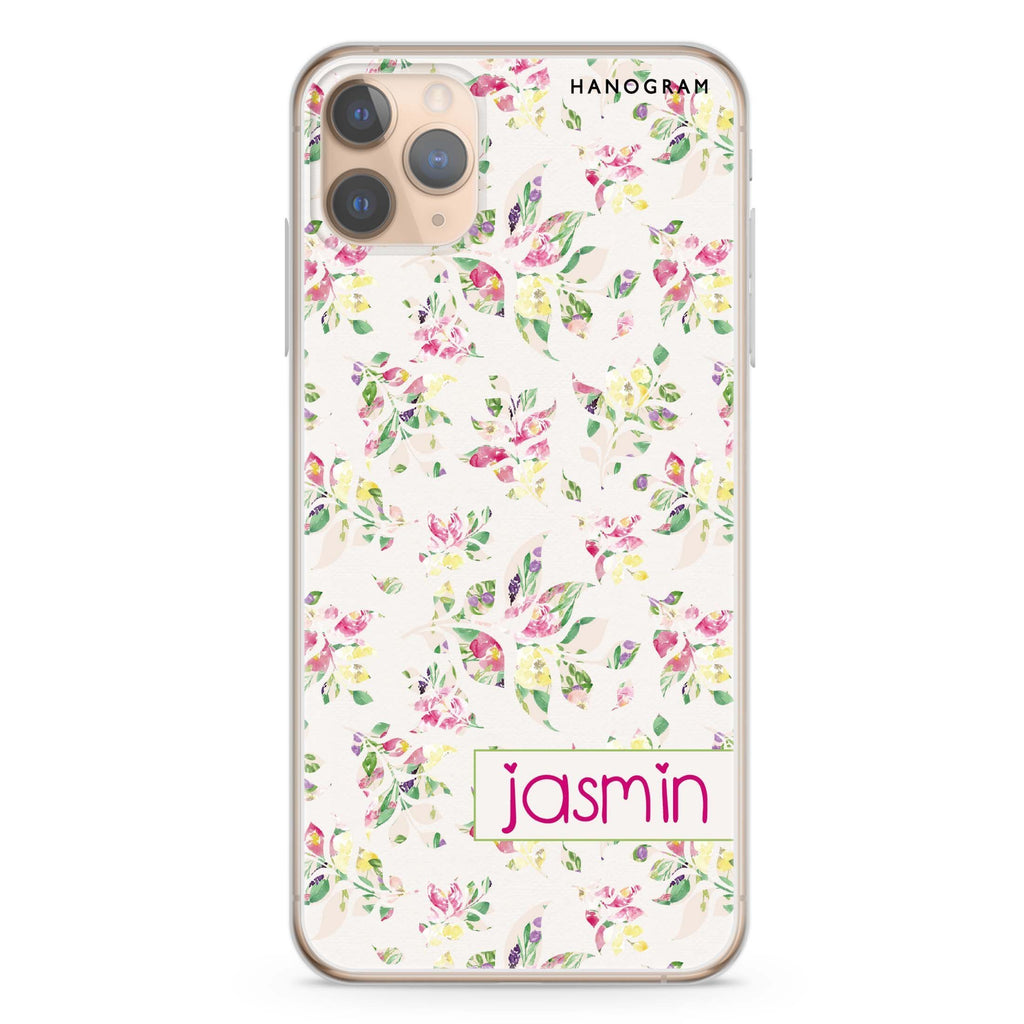 Floral Rain iPhone 11 Pro Max Ultra Clear Case
