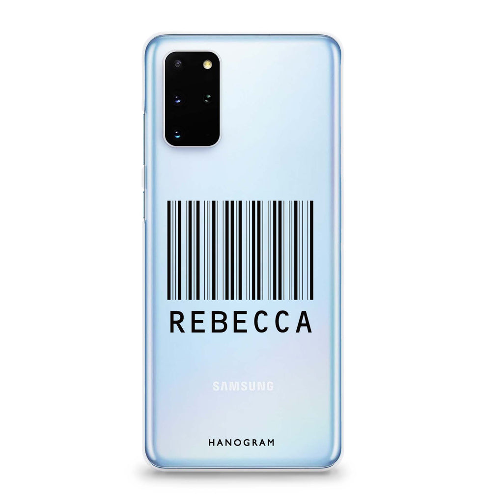 Barcode Samsung S20 Soft Clear Case