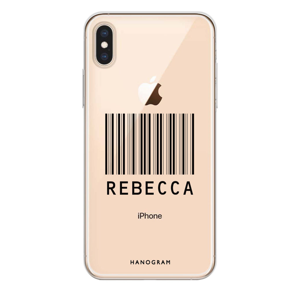 Barcode iPhone XS Max Ultra Clear Case