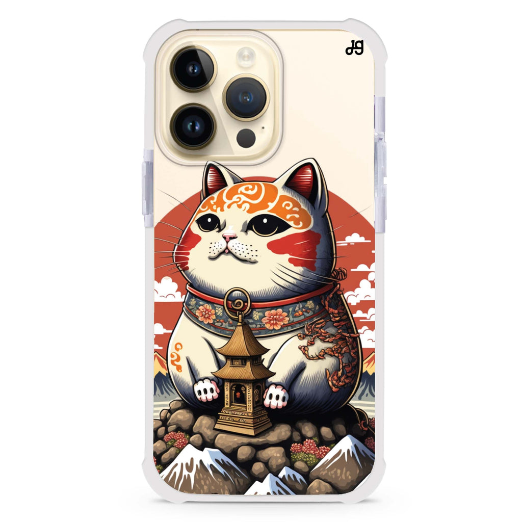 Cat with Fuji Mountain Ultra Shockproof Case