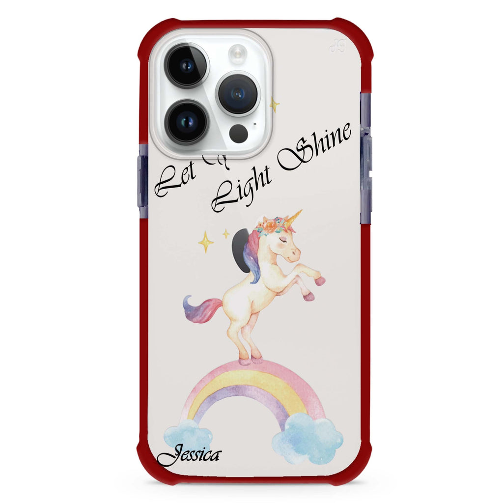 Rainbow Unicorn iPhone 12 Pro Max Ultra Shockproof Case