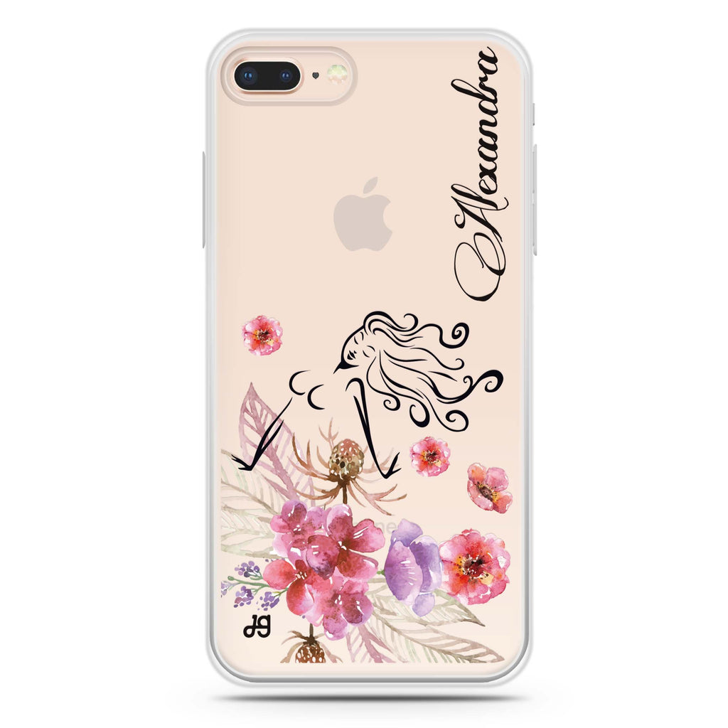 Floral Fairy I iPhone 7 Plus Ultra Clear Case