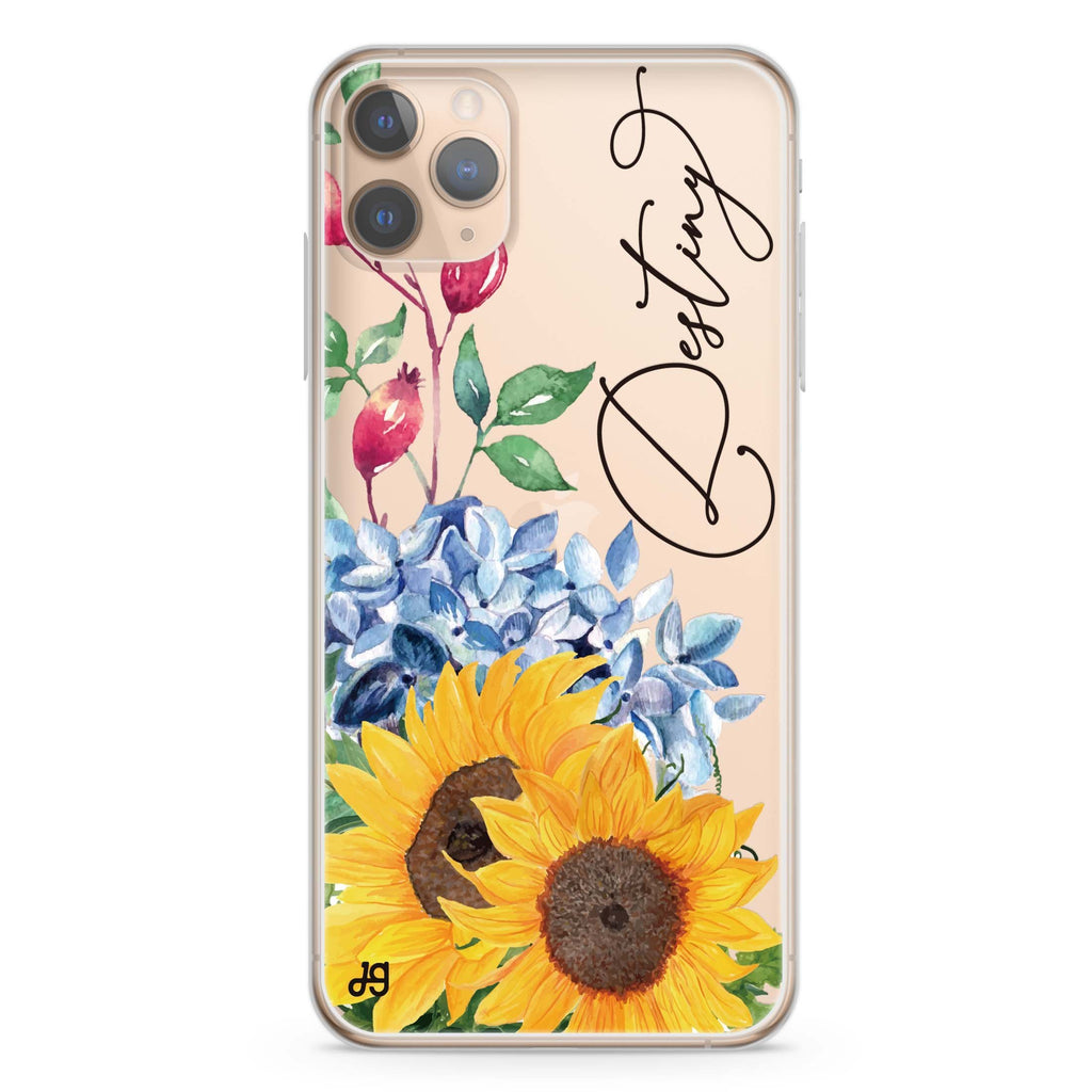Blooming Sunflower iPhone 11 Pro Ultra Clear Case