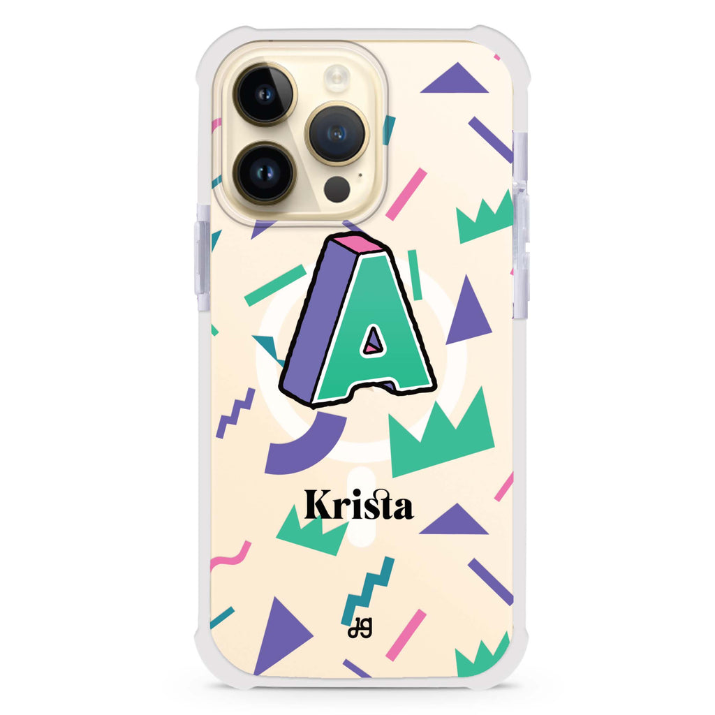 Inspired Monogram MagSafe Compatible Ultra Shockproof Case