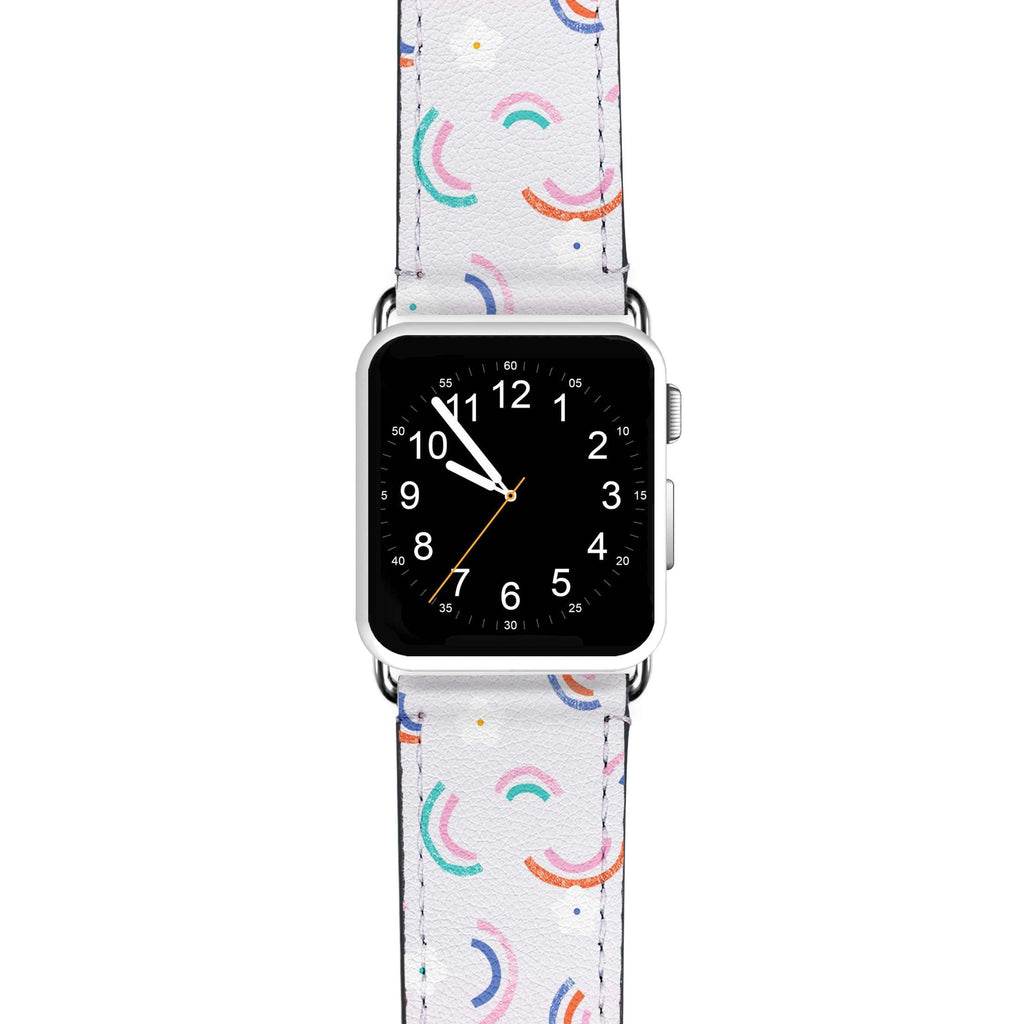 Rainbow Floral APPLE WATCH BANDS