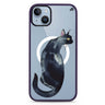 Watercolour Cat iPhone 14 Plus MagSafe Compatible Impact Guard Bumper Case