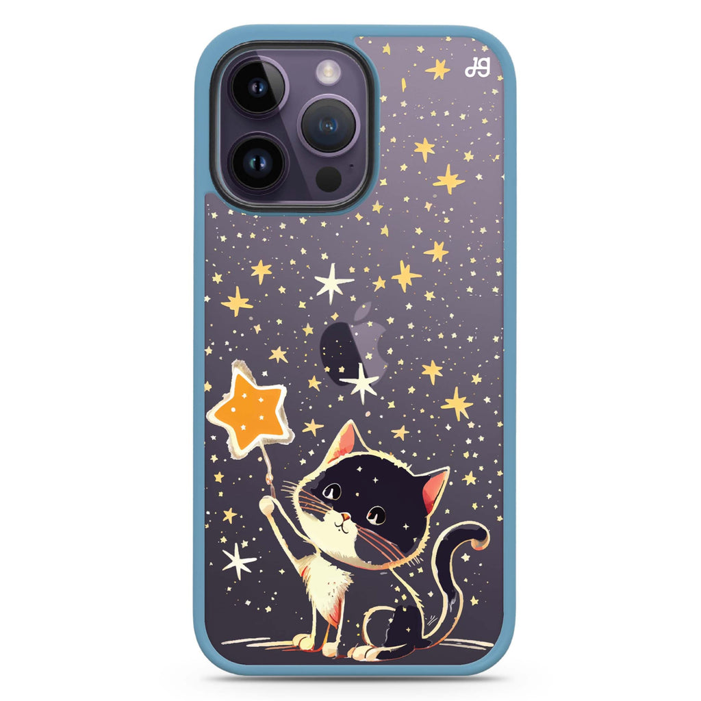 Cat & Star Impact Guard Bumper Case