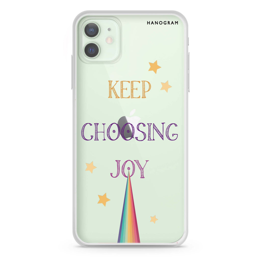 Keep choosing joy iPhone 12 mini Ultra Clear Case