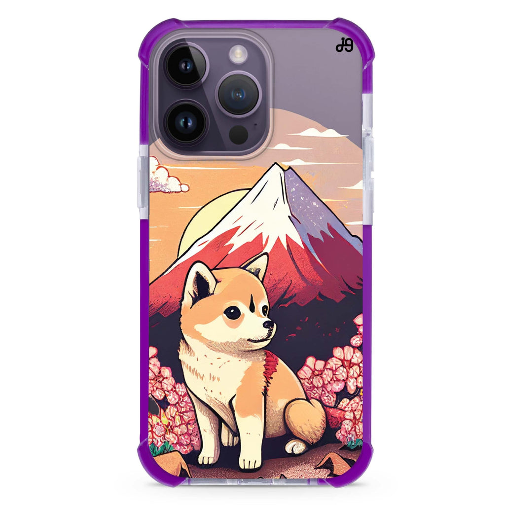 Shiba Inu & Fuji Mountain Ultra Shockproof Case