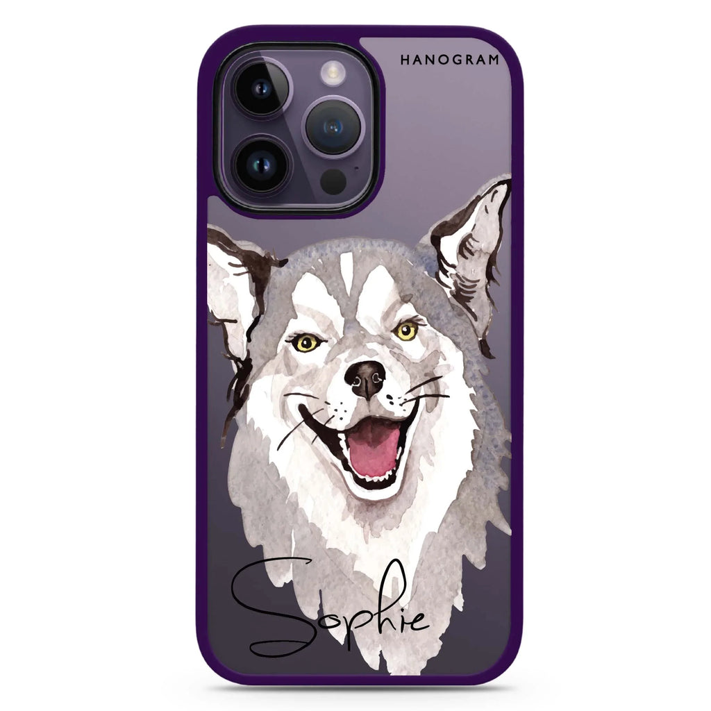 Border Collie MagSafe Compatible Impact Guard Bumper Case