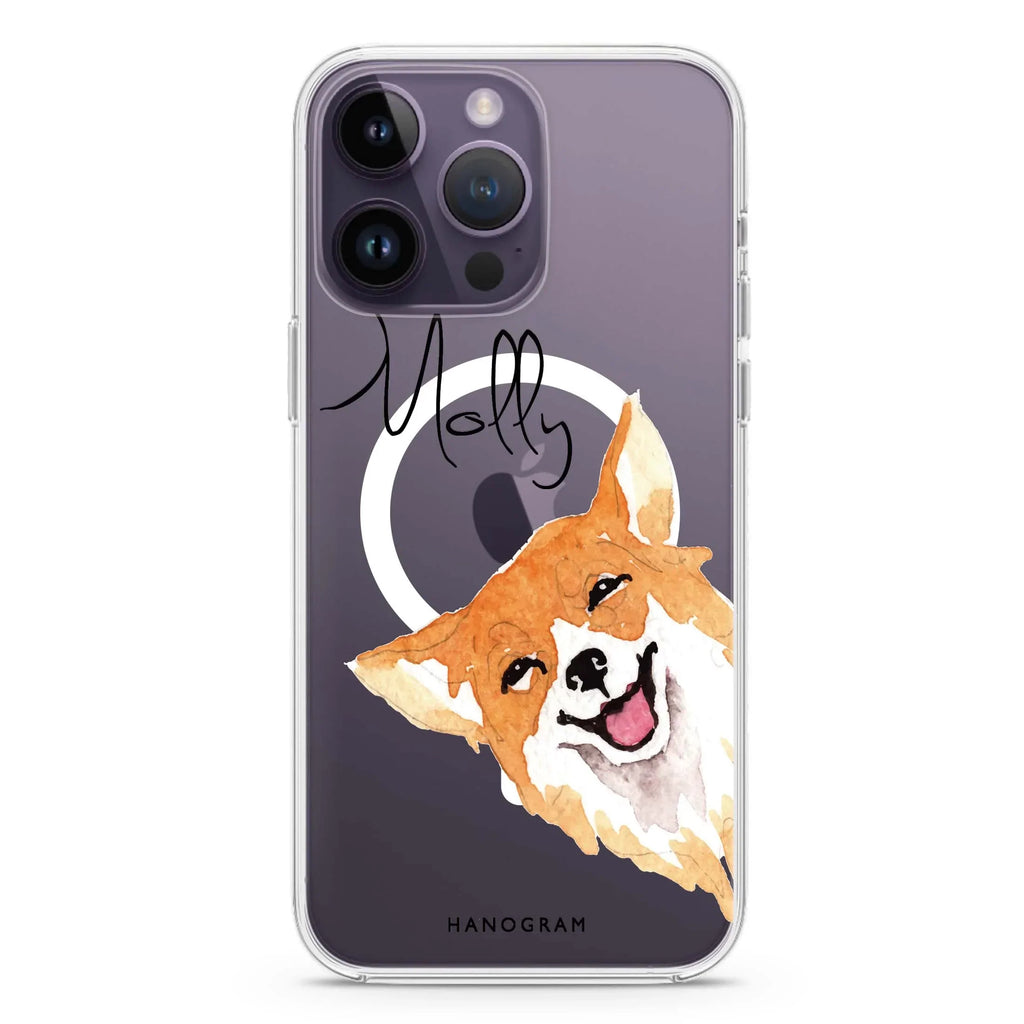 Welsh Corgi iPhone 12 Pro MagSafe Compatible Ultra Clear Case